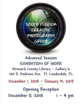 Exhibit 2018 - South Florida Creative Photography Group